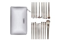 Set de 20 Pensule de Machiaj SensoPro in Nuante Nude cu Borseta Inclusa - 1