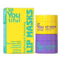 Set 2 masti de noapte pentru buze, pentru adolescenti si tineri, 10 ml*2, BeYoutiful - 1
