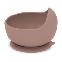 Bol din silicon Petite&Mars Take&Match cu ventuza, 350 ml, Velvet Latte, Fara BPA - 1