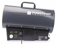 Incalzitor pe gaz cu termostat, Powermat, ventilator, 25KW, PM1026 - 2