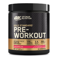 Optimum Nutrition Gold Standard Pre-Workout, pudra cu aminoacizi, aroma Watermelon, 330 g - 1