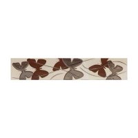 Brau decorativ Tropicca Beige pentru faianta, 7.5 x 40 cm - 1