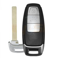 Carcasa Cheie Auto Techstar, Compatibila cu Audi modele A6 C8, A7, A8, Q8, 3 butoane - 2