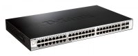 Switch D-Link DGS-1210-52 cu 48 porturi Gigabit si 4 porturi SFP - 1