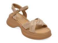 Sandale GRYXX maro, model 8826 din material textil pentru vara - 1