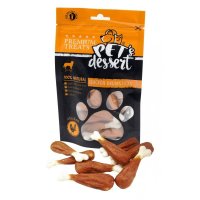 PET'S DESSERT Drumsticks, XS-XL, Pui, punguță recompense fără cereale câini, 500g - 2