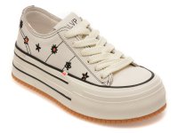 Pantofi sport albi FLAVIA PASSINI 219310 din piele naturala - 1