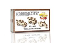 Set puzzle mecanic 3D - Transport Vintage (3 buc) - 1