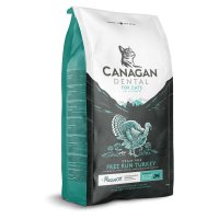 CANAGAN Dental, Curcan, hrană uscată fără cereale pisici junior & adult, sensibilități dentare, 375g - 2