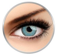 Queen's Solitaire Light Blue - Lentile Colorate cu Dioptrii, 90 de Purtari, 2 Lentile - 1