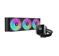 Cooler CPU Deepcool MYSTIQUE 360, 600 - 2400 rpm, ARGB (Negru) - 1