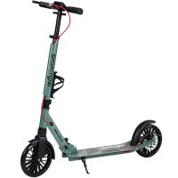 Trotineta Pliabila SPORTNOW pentru Adulti, Reglabila pe Inaltime, Culoare Argintie | Aosom Romania - 1