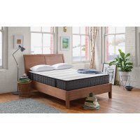 Saltea ORIGINAL, 14+2 Memory, spumă poliuretanică elastică, spumă cu memorie,  husă antibacteriană, superortopedică, Grosime 18 cm - 2