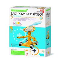 Robot cu energie din sare - Kit de constructie 4M Green Science - 1