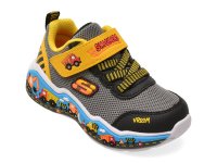 Pantofi sport SKECHERS multicolor, PLAY SCENE, din material textil - 1