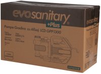 Pompa de Apa pentru Gradina GPP Evosanitary Plus 682537 cu Afisaj LCD, 900 W - 5 Ani Garantie - 2