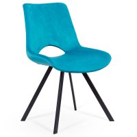 Scaun modern pentru living BUC 250 in nuanta turcoaz - 1