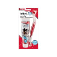 Beaphar Dental Kit Caini/ Pisici, Pasta + Periuta, 100 g - 1