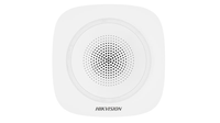 Sirena Wireless AX PRO Hikvision DS-PS1-I-WE(B)-R cu Indicator Roșu - 1