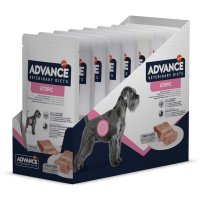 ADVANCE VETERINARY DIETS Atopic Derma Care pentru Câini, Curcan, Plic Hrană Umedă, XS-XL, 150g x 8 Bucăți - 1