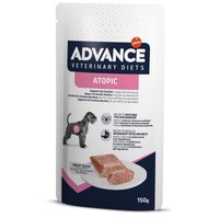 ADVANCE VETERINARY DIETS Atopic Derma Care pentru Câini, Curcan, Plic Hrană Umedă, XS-XL, 150g x 8 Bucăți - 2