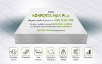 Saltea KONFORTA Max Plus 25 cm - Medie Ferma, Spuma Poliuretanica Reversibila - 9