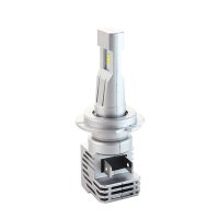 Set 2 LED-uri Auto Techstar® M3, H7, 40w, 8000 Lumeni, 6500K, AUTO, 12-24 Volti, ZES, Canbus, Miez Cupru, Radiator - 6