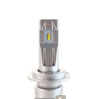 Set 2 LED-uri Auto Techstar® M3, H7, 40w, 8000 Lumeni, 6500K, AUTO, 12-24 Volti, ZES, Canbus, Miez Cupru, Radiator - 4