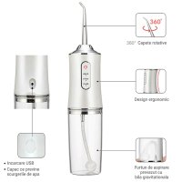 Irigator Oral pentru Dus Bucal MRG MA8, 4 Capete curatare, cu Acumulator - 2