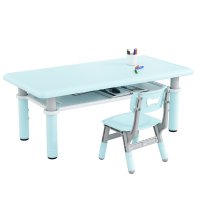 Set masa si scaun cu inaltime ajustabila 60x120 cm Nichiduta Lift - 2