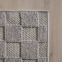 Covor rotund Helix V4 Argintiu 200x200 cm - 5