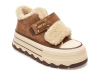Ghete maro GRYXX, model 624D150, din piele intoarsa pentru confort si stil - 1