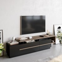 Consola TV Pia Negru 180x46.4x38.9 cm - 1