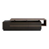 Consola TV Pia Negru 180x46.4x38.9 cm - 4