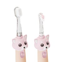 Periuta de dinti electrica Vitammy ePUPPY Roz pentru copii 0-6 ani, cu lumina LED, 24.000 de miscari sonice pe minut, 2 capete periuta incluse, 2 moduri de functionare si timer - 2