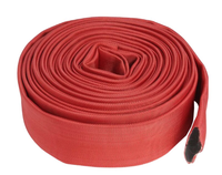 Furtun pompier 2" 20m 8bar fara capete ROSU - 1