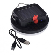 Lampa solara mini Q LED10 putere 10W cu 3 moduri iluminare si agatatoare - 1