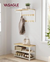 Pantofar Vasagle Alb 30 x 73 x 45 cm - 4