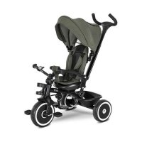 Tricicleta Lorelli Tino pentru copii, sezut rotativ 360 grade, scaun rabatabil, control parental, Verde - 1