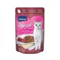 Hrana umeda pisici, Vitakraft Plic Poesie, Inima in Sos, 85 g - 1