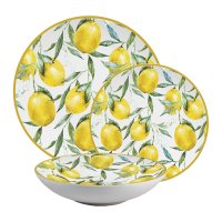 Set de Veselă Limone di Lusso - 12 Piese pentru 4 Persoane - 1