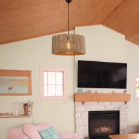 Lampa Lambu, Pako World, E27, Natural, 40x40x20 cm - 2