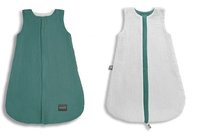 Sac de dormit din bumbac cu 2 fete 0-4 luni Ocean S Sleepee 1 tog - 1