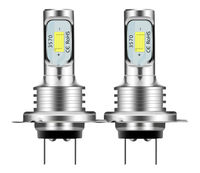 Set 2 becuri LED auto H7 ZD BricoMall BM-H7-3750, 80W, 7000 lumeni, 6000K - 1