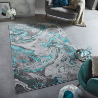 Covor Marbled VERDE SMARALD 80X150 cm, Flair Rugs - 1