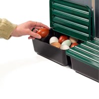Cuibar gaini si pasari cu 5 compartimente, MG-05 PROFI cu colector de oua - 2