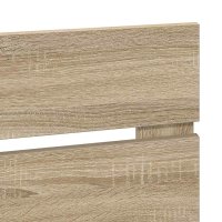 Tablie de pat cu LED albastru inchis, 147x16x78/88 cm din catifea - 8