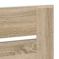 Tablie de pat cu LED albastru inchis, 147x16x78/88 cm din catifea - 9