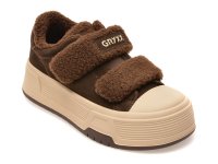 Pantofi sport GRYXX maro 16R3 din piele intoarsa pentru femei - 1
