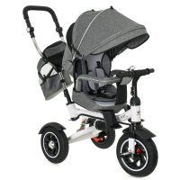 Tricicleta si Carucior Premium TRIKE FIX V3 Gri pentru Copii - 1